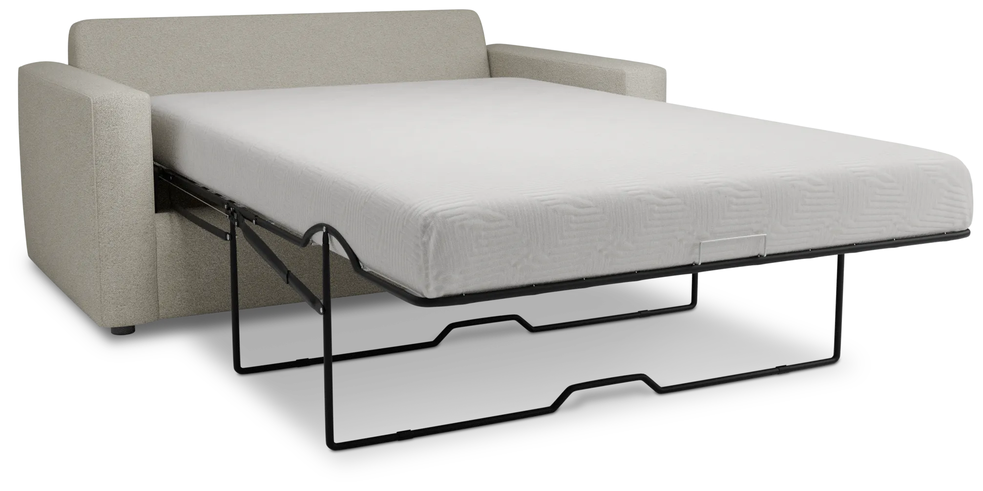 Siesta Elite Gray Fabric Cooling Memory Foam Sleeper