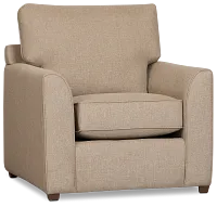 Tate Brown Fabric Chair
