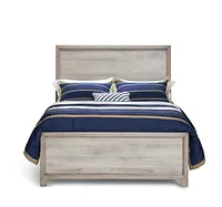 Rivercreek Gray Wood Panel Bed