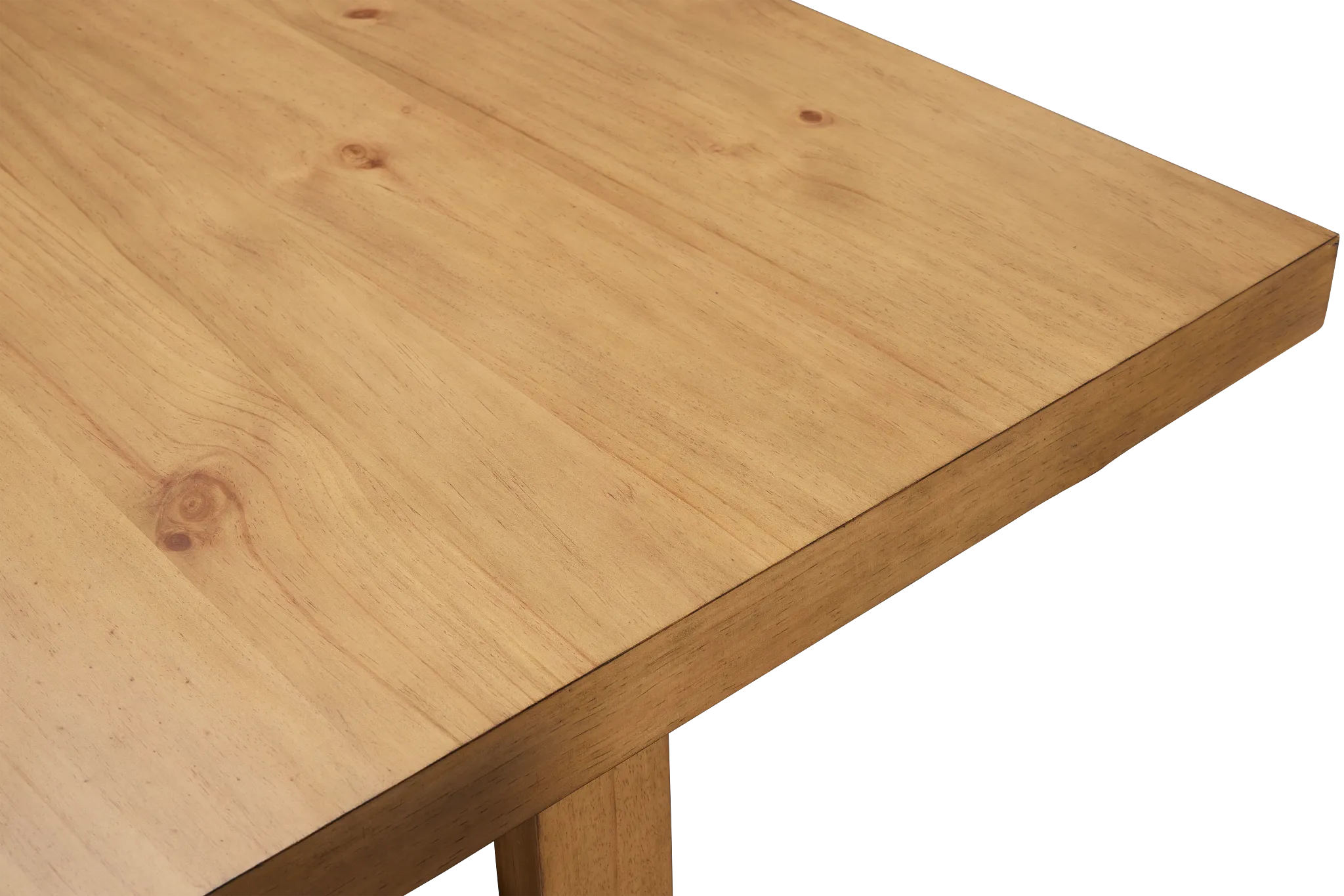 Vail Light Tone Trestle Table & 4 Upholstered Chairs