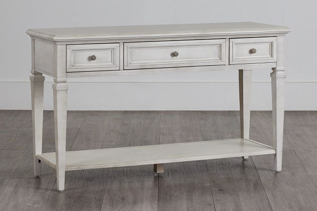 Sonoma Ivory Sofa Table