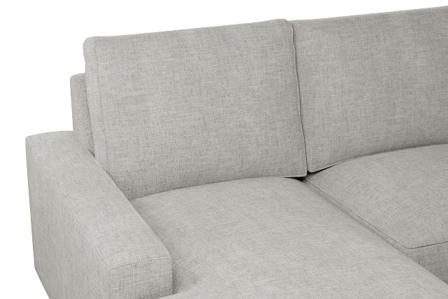 Edgewater Elevation Khaki Medium Left Chaise Sectional