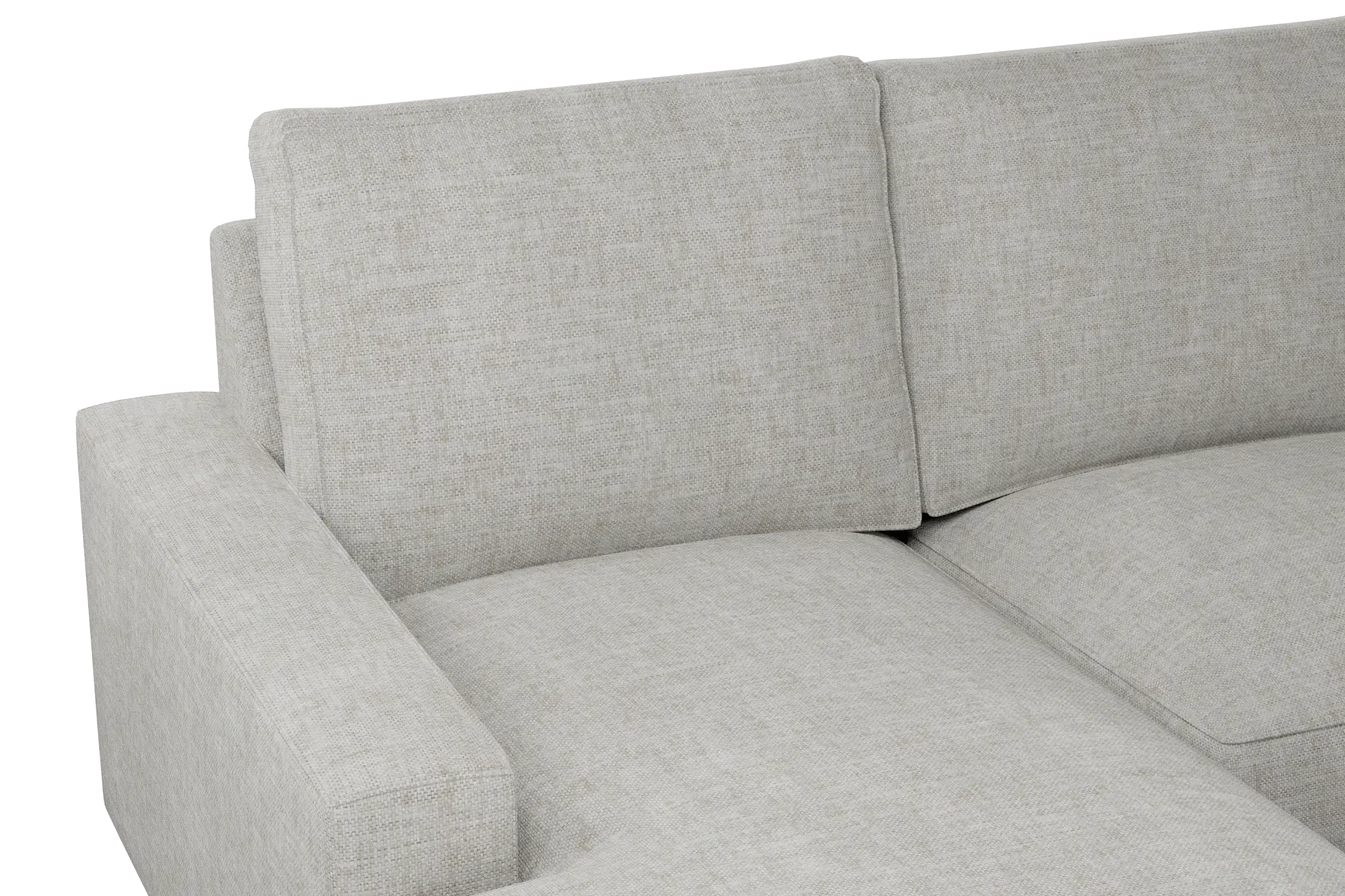 Edgewater Elevation Khaki Medium Left Chaise Sectional Edgewater Elevation Khaki Medium Left Chaise Sectional