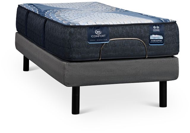 Serta Icomfort Aveda Plush Motion Perfect 4 Adjustable Base Set