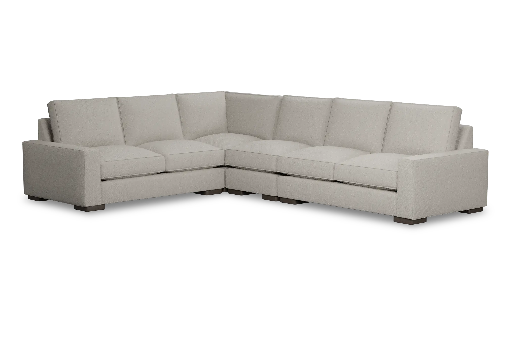 Edgewater Revenue Beige Medium Two-arm Sectional Edgewater Revenue Beige Medium Two-arm Sectional