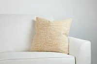 Baxter Yellow 20" Accent Pillow