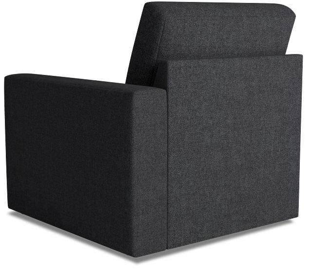 Citymod Dark Gray Fabric Right Chair