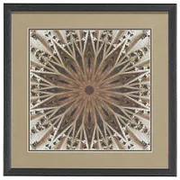Henna Brown Framed Wall Art