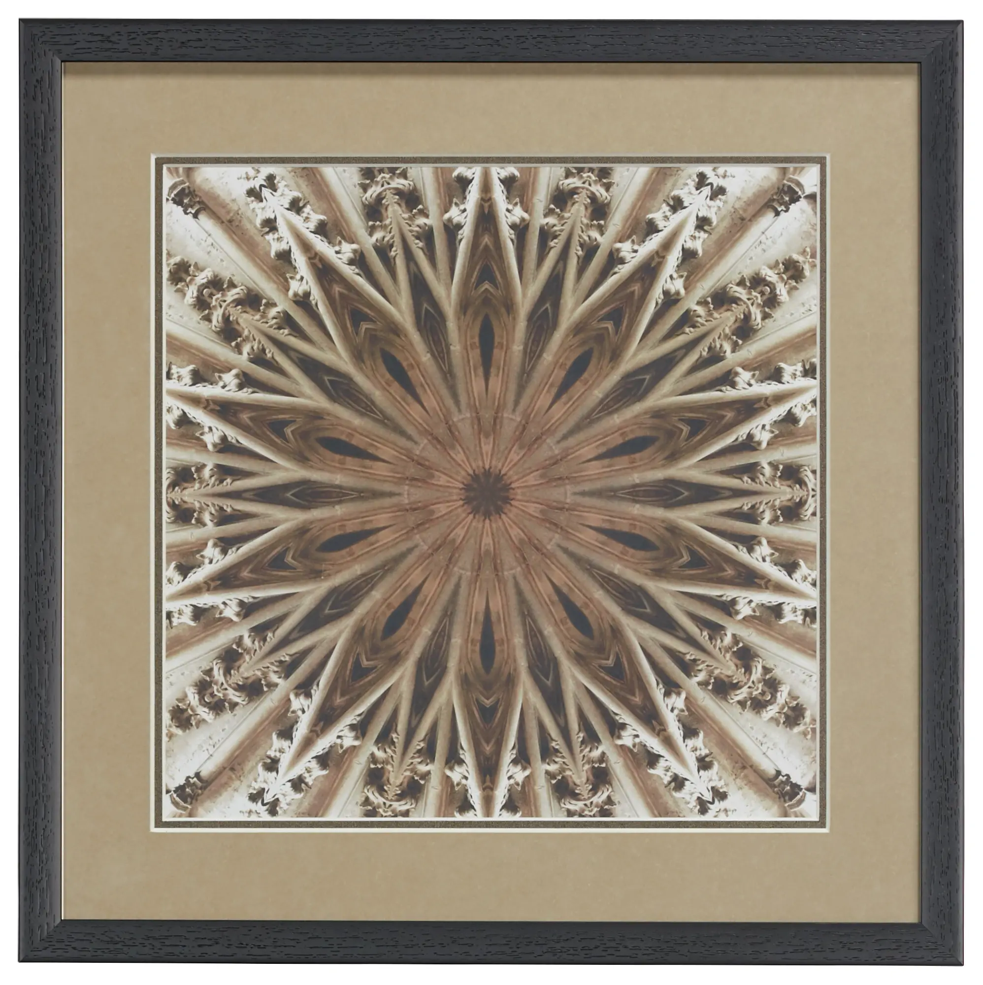Henna Brown Framed Wall Art Henna Brown Framed Wall Art