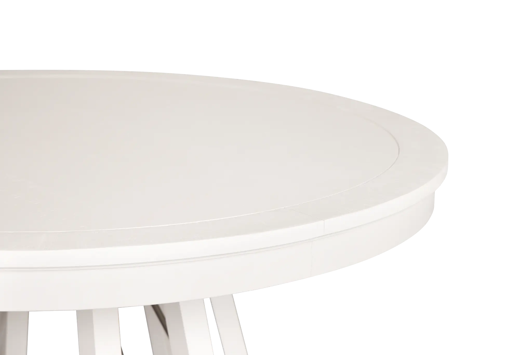 Heron Cove White 52" Round Table Heron Cove White 52" Round Table