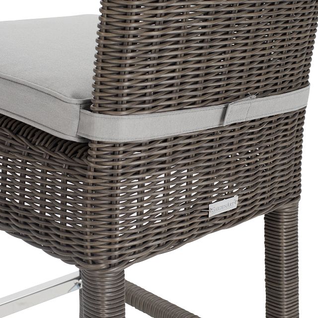 Canyon Gray Woven 30" Barstool