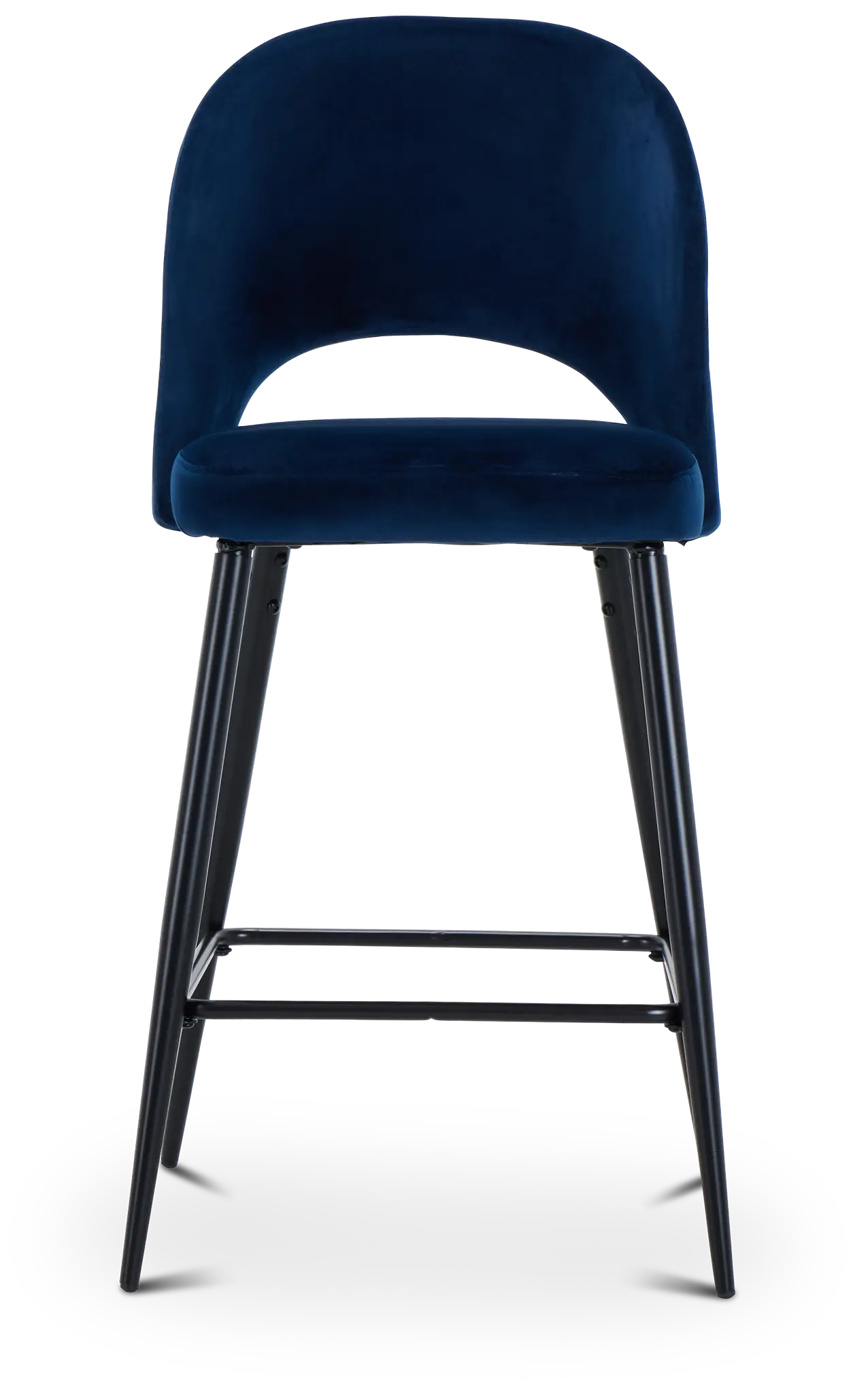 Kelly Dark Blue 28" Upholstered Barstool Kelly Dark Blue 28" Upholstered Barstool