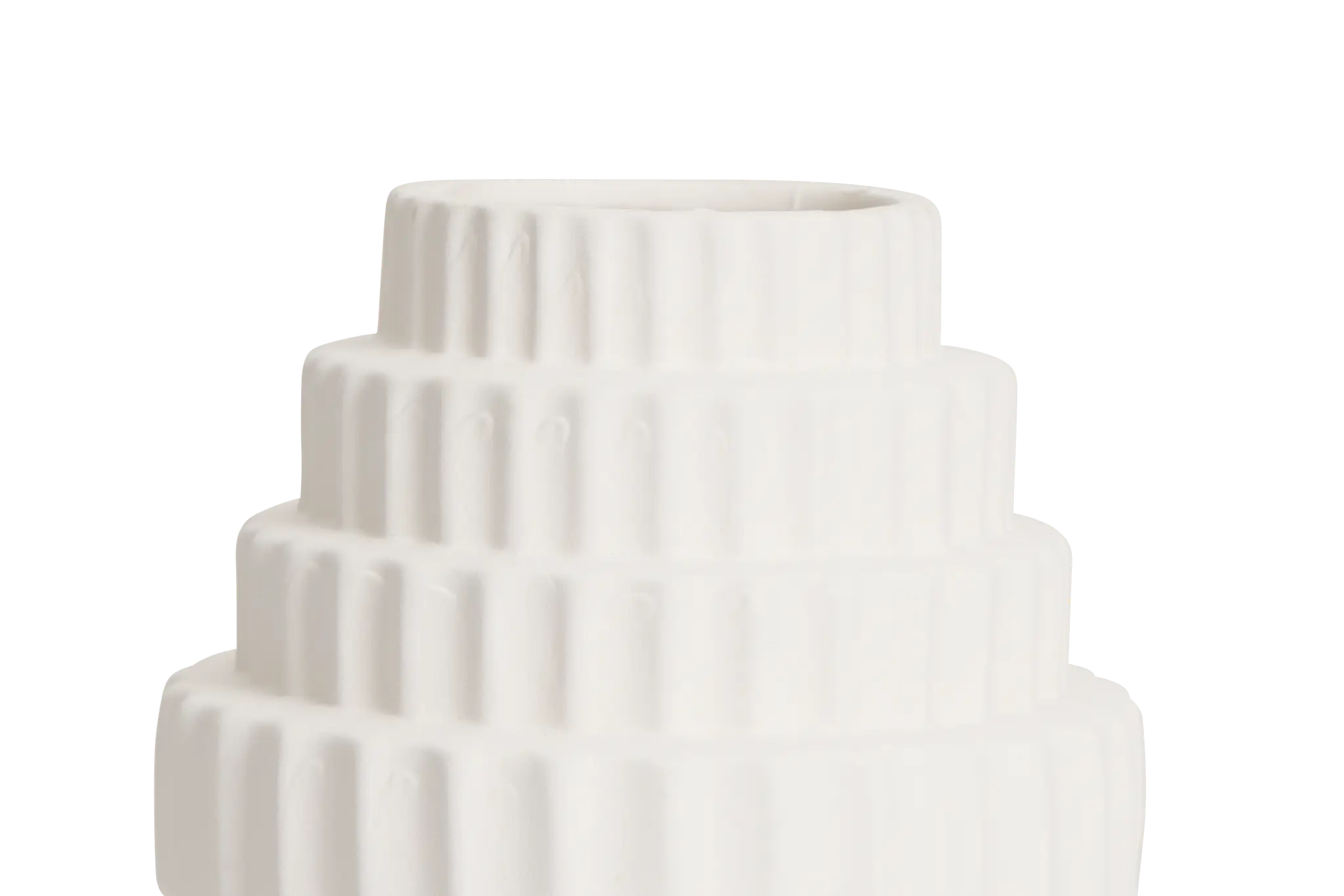 Jaxx White Medium Vase Jaxx White Medium Vase