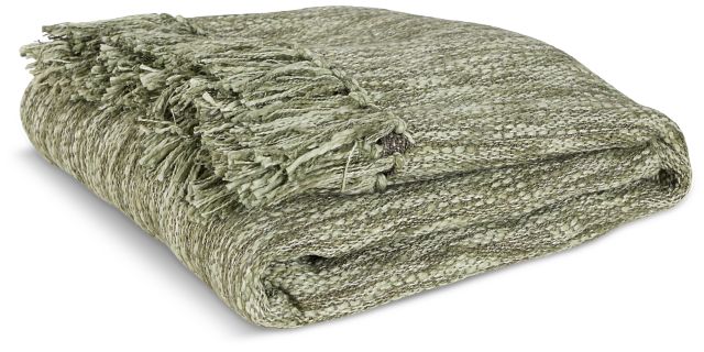 Gisela Green 50"x 60" Throw