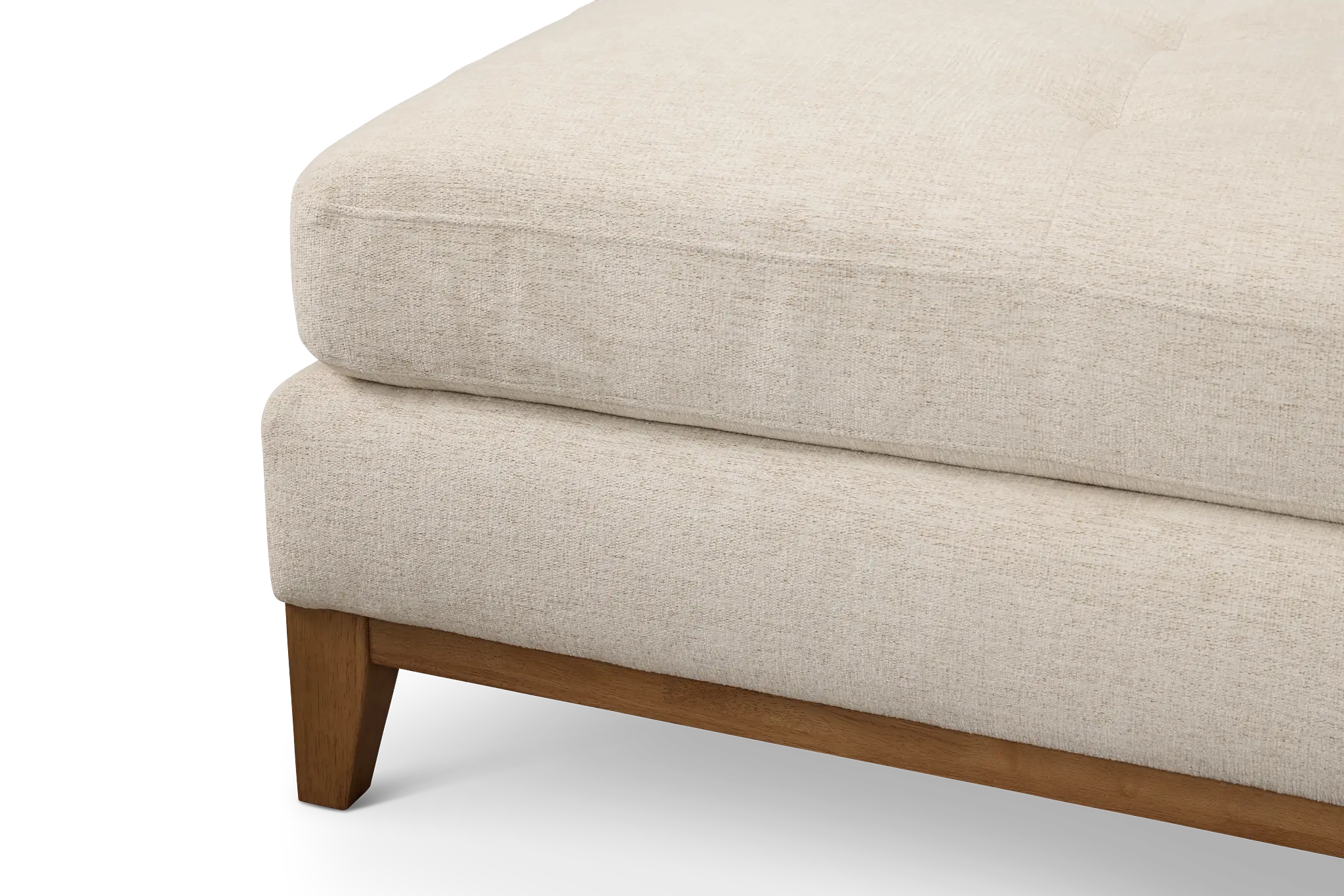 Maisie Light Beige Fabric Medium Left Chaise Sectional Maisie Light Beige Fabric Medium Left Chaise Sectional