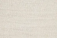 Carter White Fabric Accent Chair