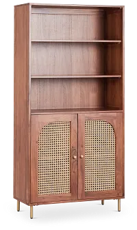 Strata Mid Tone Bookcase