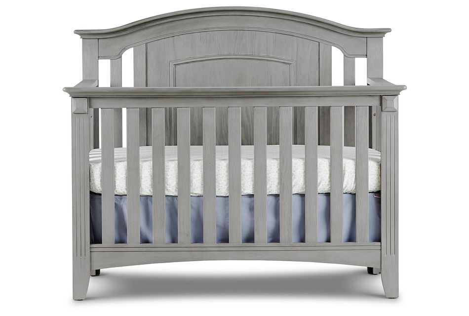Willowbrook2 Gray 4in1 Crib