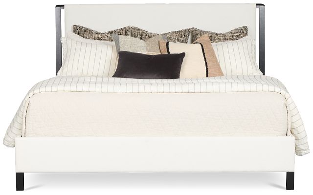 Highland Black Uph Panel Bed
