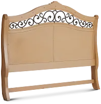 Tradewinds Light Tone Sleigh Headboard