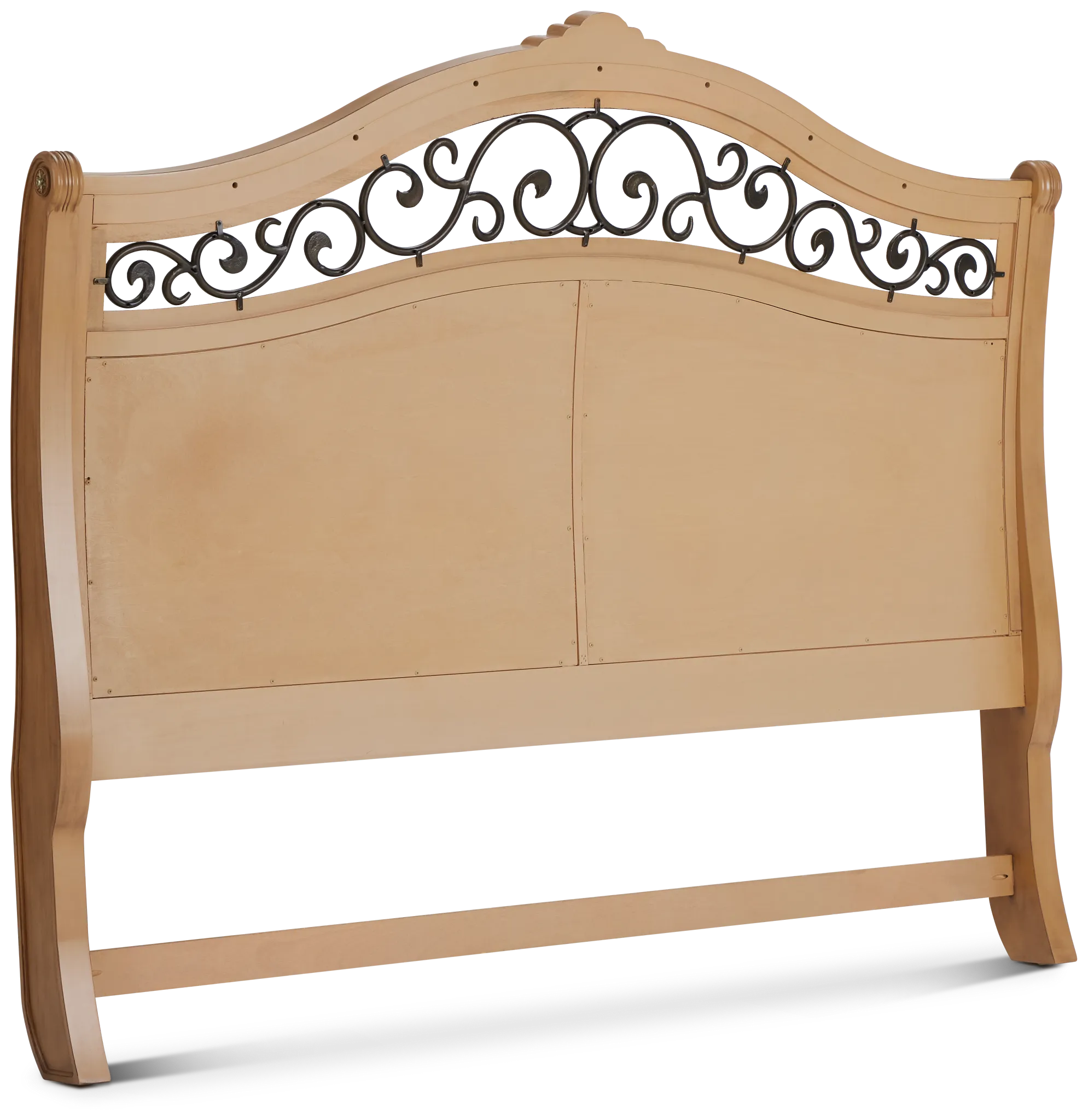 Tradewinds Light Tone Sleigh Headboard