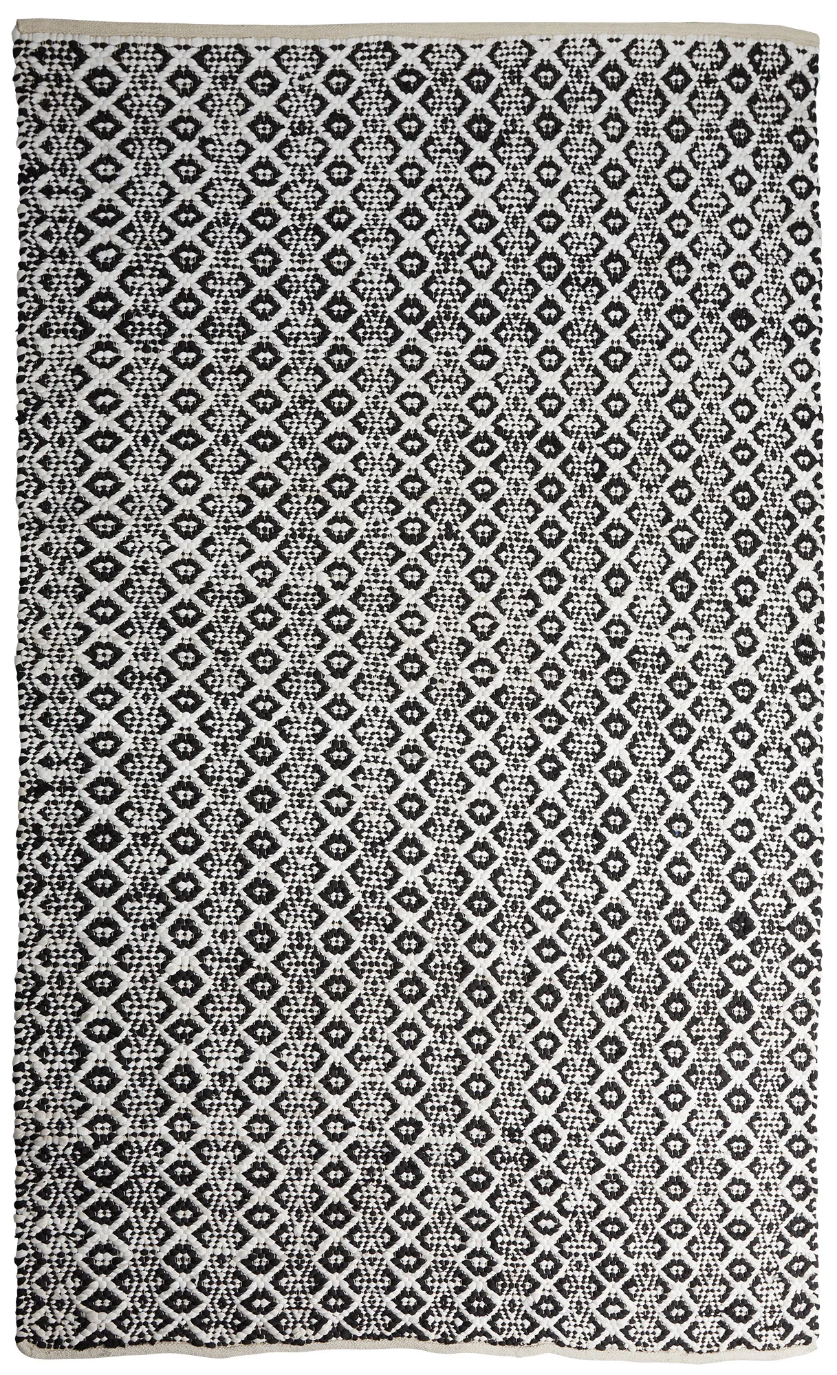 Benoni Black 5x8 Area Rug