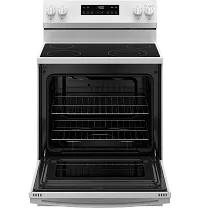 Ge 400 Series White 30" Electric Range