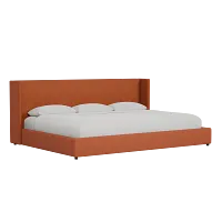 Captiva Elite Medium Brown 48" Upholstered Shelter Bed
