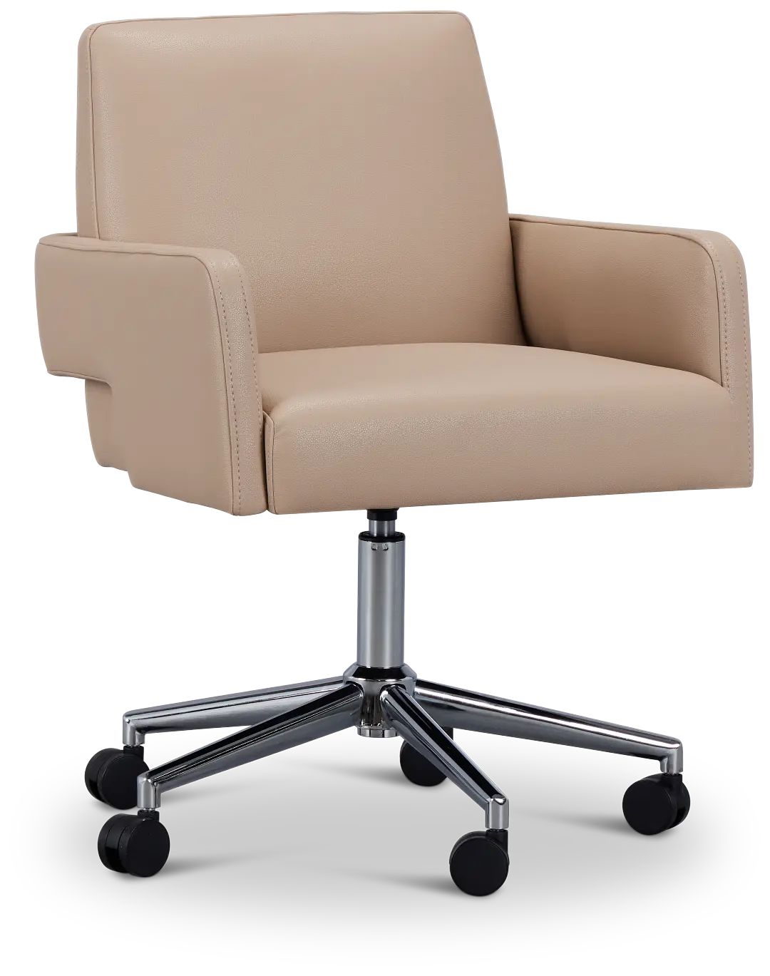 Skye Beige Swivel Desk Chair Skye Beige Swivel Desk Chair