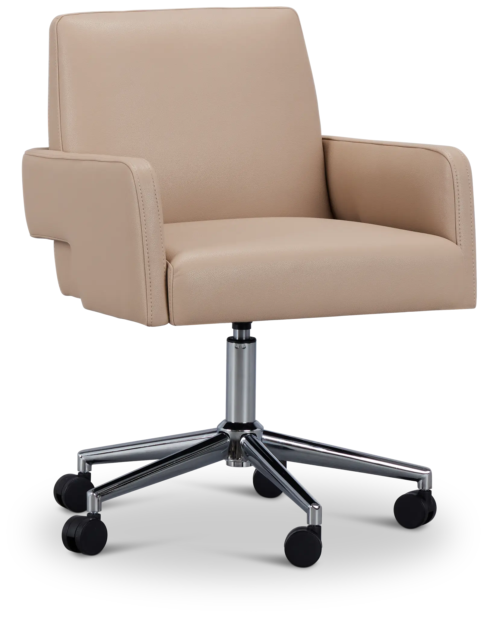 Skye Beige Swivel Desk Chair Skye Beige Swivel Desk Chair