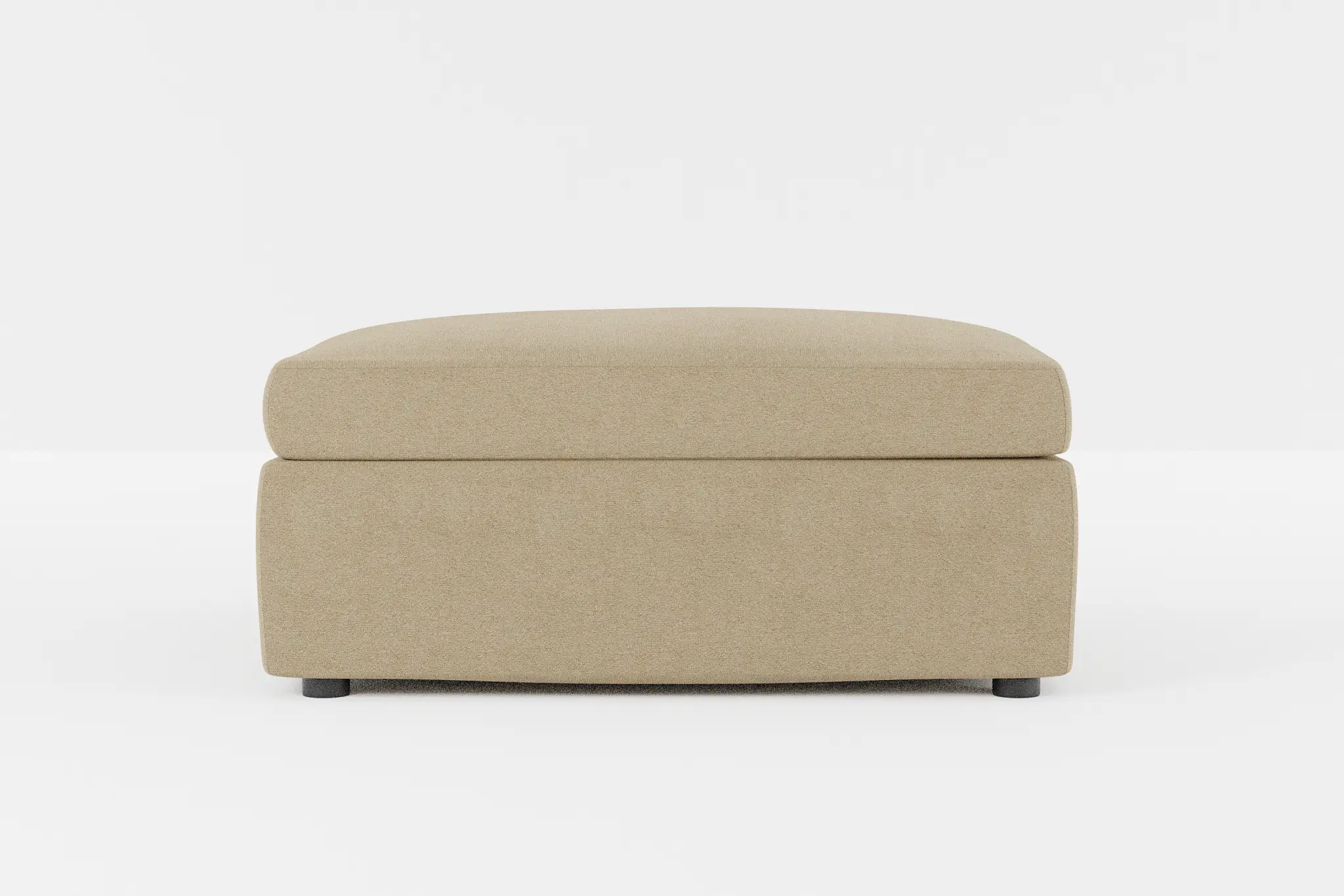 Destin Elite Taupe Fabric Cocktail Ottoman Destin Elite Taupe Fabric Cocktail Ottoman