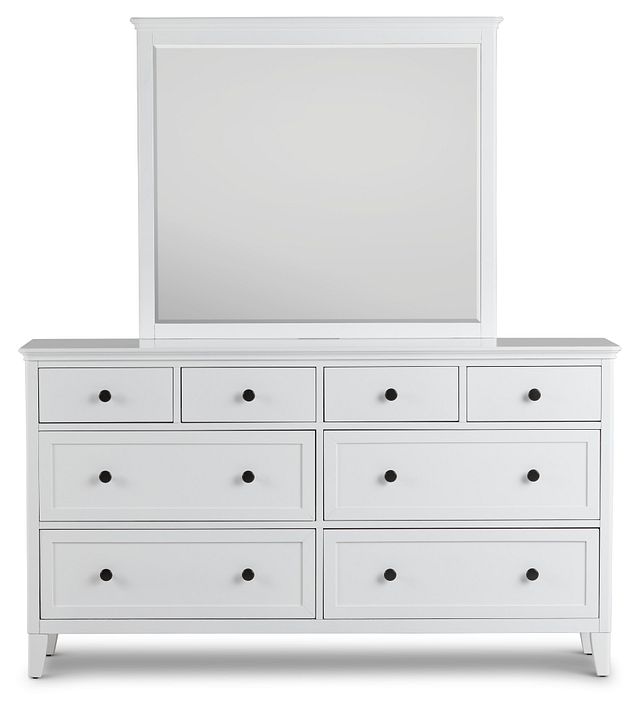 Cooper White Dresser & Mirror