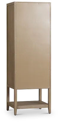 Alden Light Gray Linen Cabinet