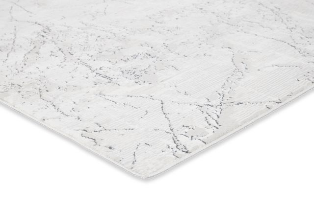 Anelo White 10x13 Area Rug