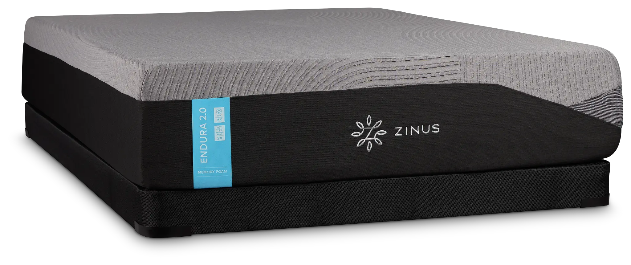 Zinus Endura 2.0 Cush Firm Low-profile Mattress Set Zinus Endura 2.0 Cush Firm Low-profile Mattress Set