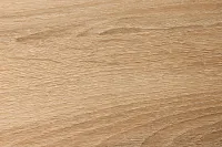 Lynden Light Tone Rect Table & 4 White Metal Upholstered Side Chairs