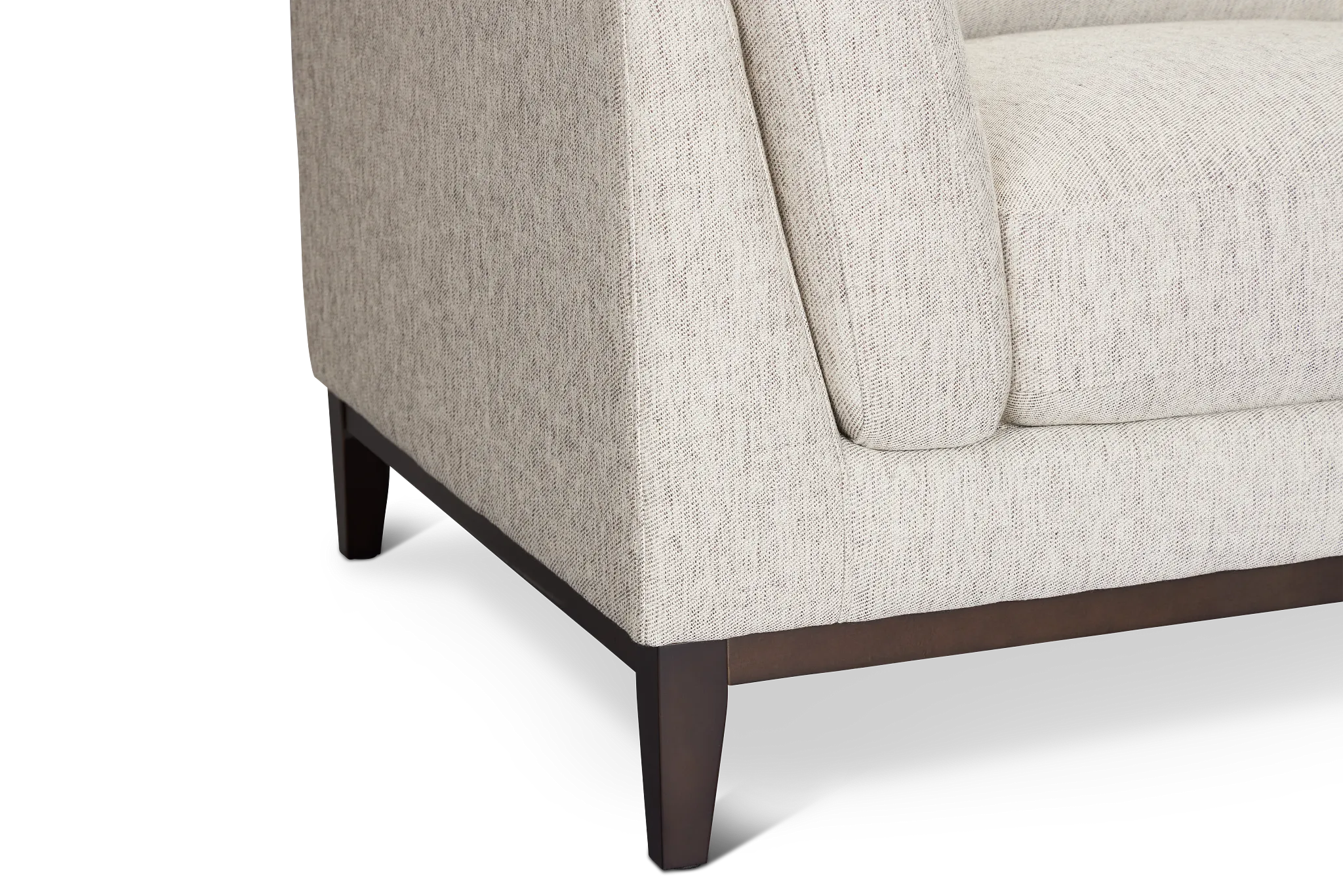 Wesley Gray Fabric Loveseat