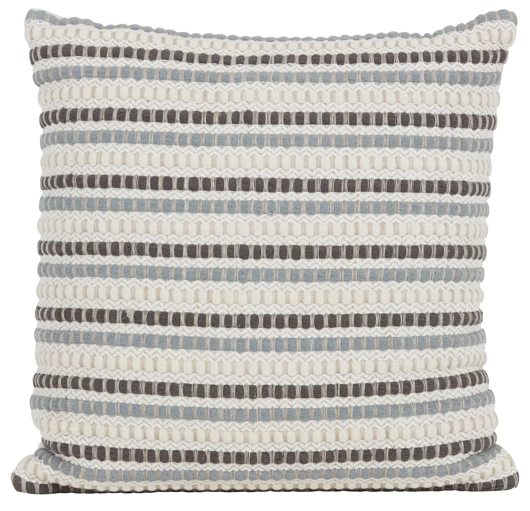 Shelby Beige Stripe Accent Pillow