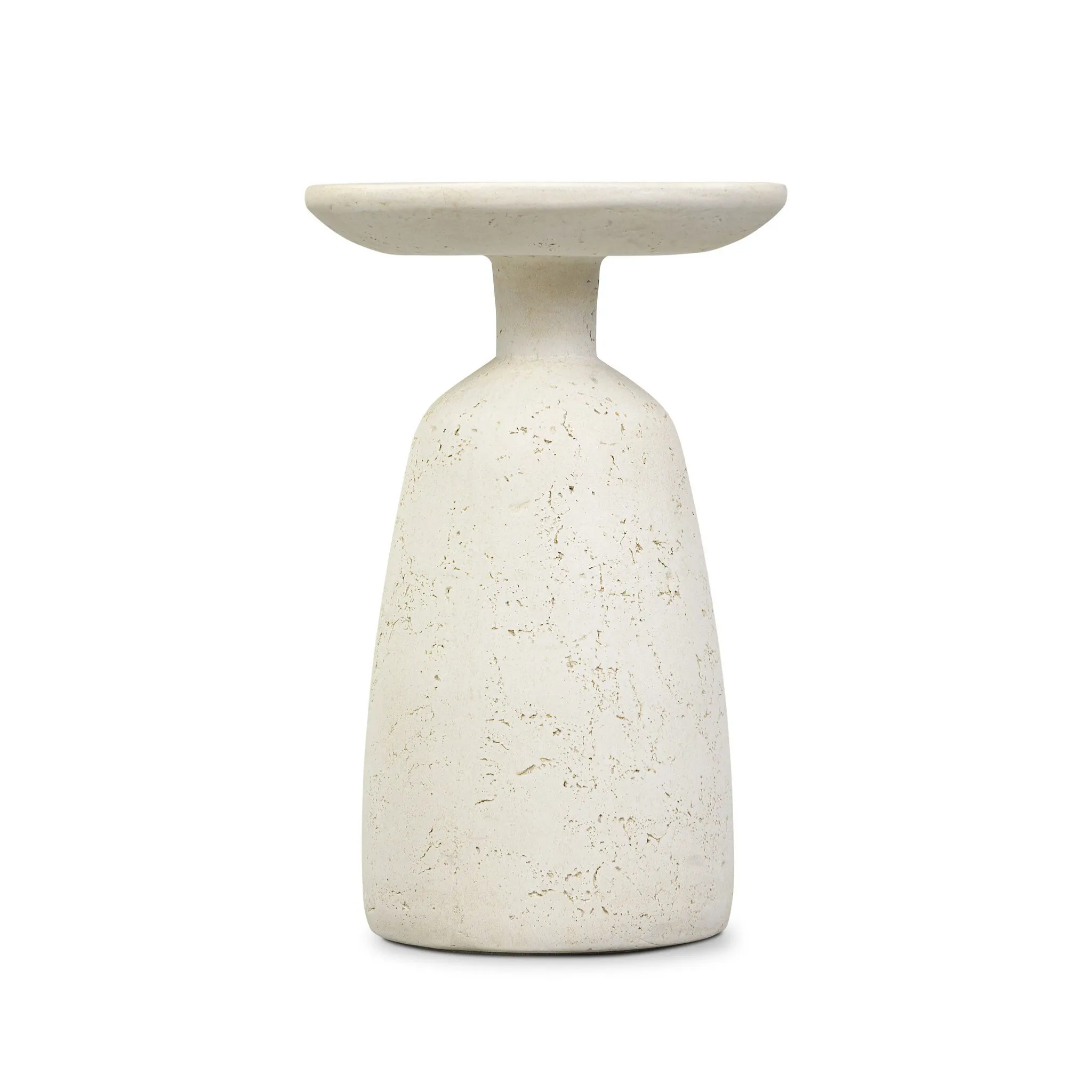 Zume White Small End Table