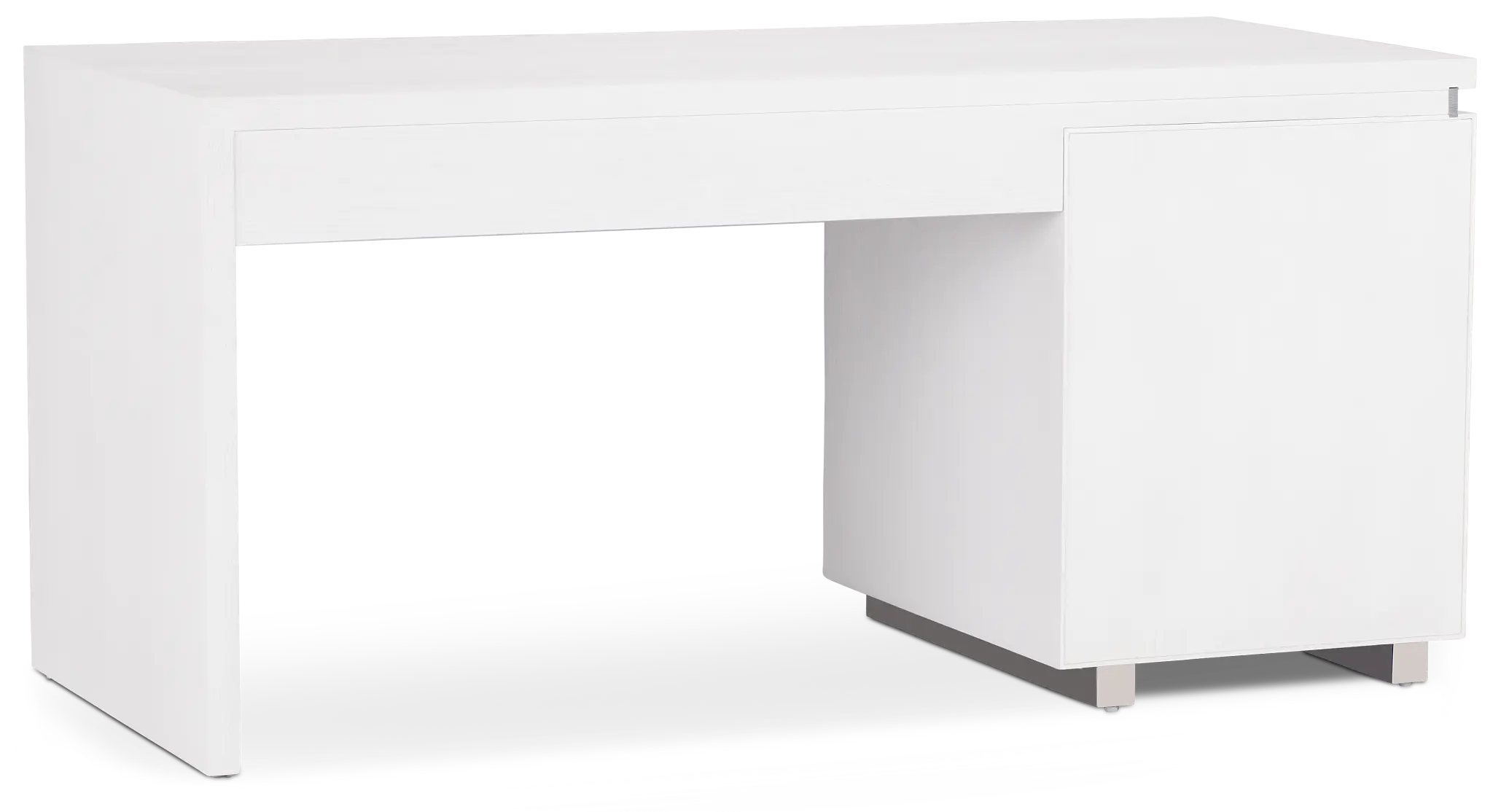 Bal Harbour White Acrylic Desk Bal Harbour White Acrylic Desk