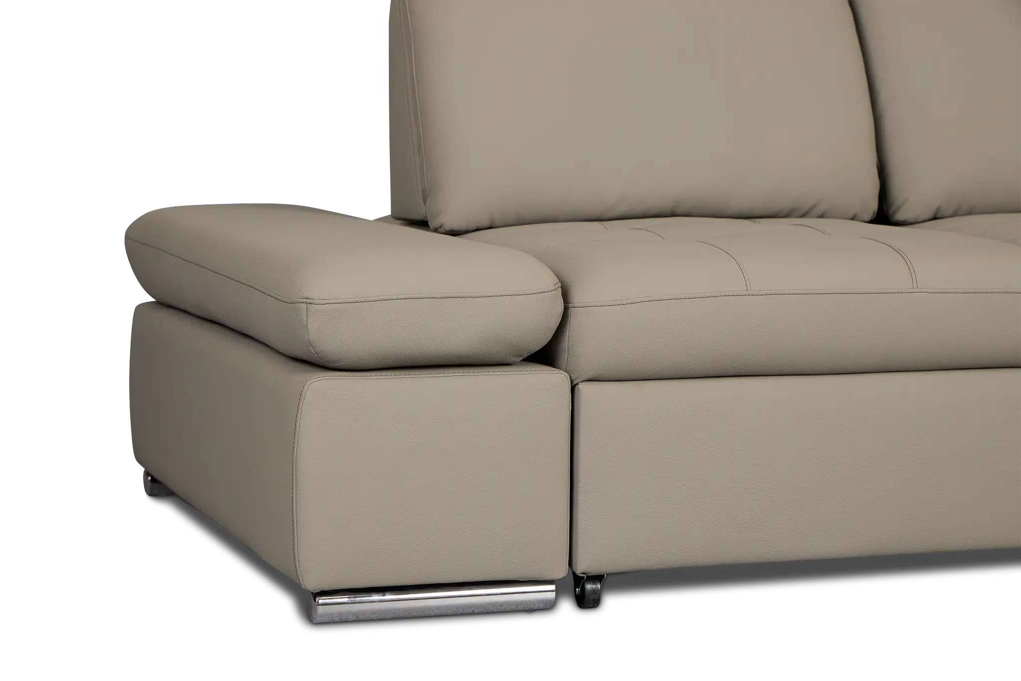 Eden Gray Micro Right Chaise Sleeper Sectional Eden Gray Micro Right Chaise Sleeper Sectional