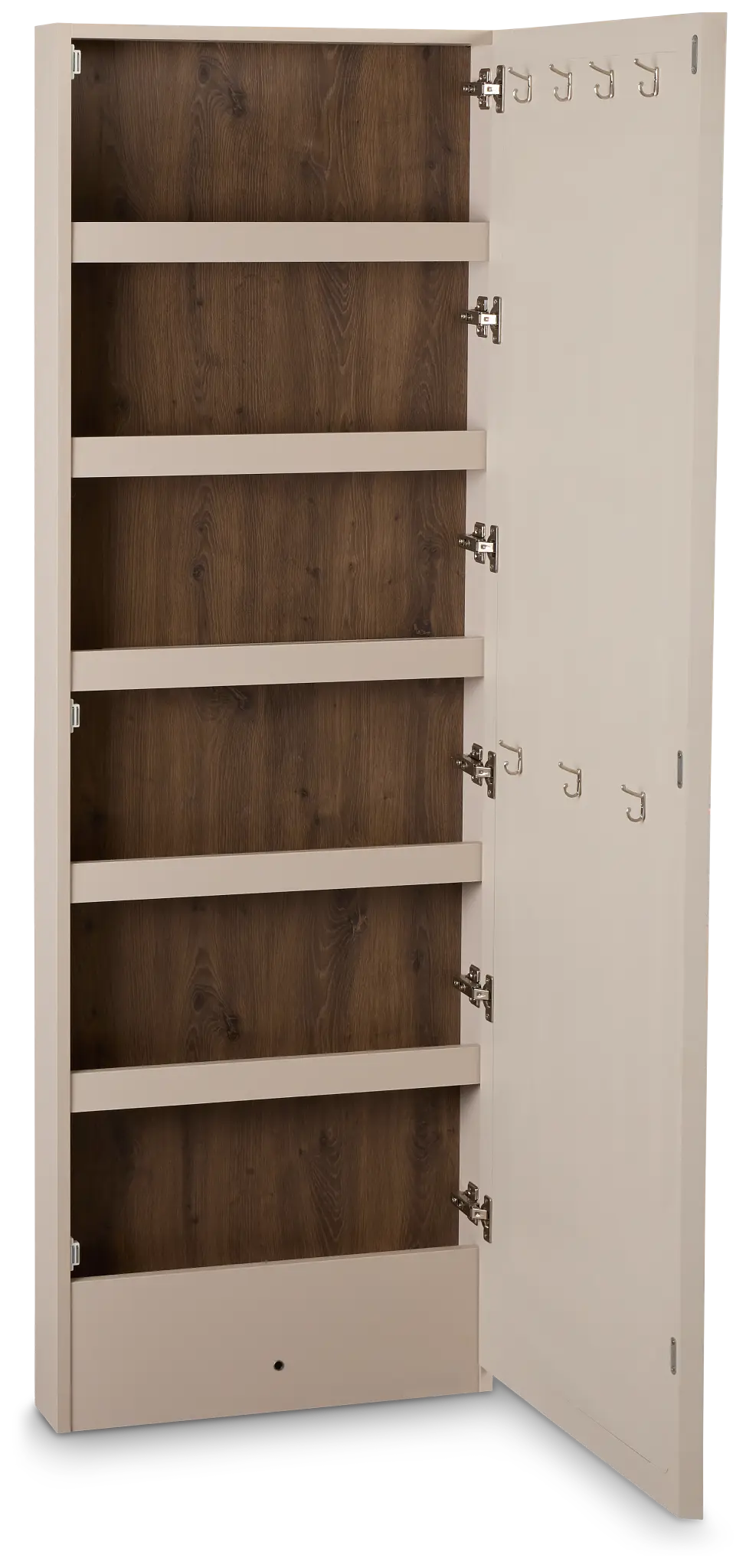 Brasilia Light Beige Storage Floor Mirror Brasilia Light Beige Storage Floor Mirror