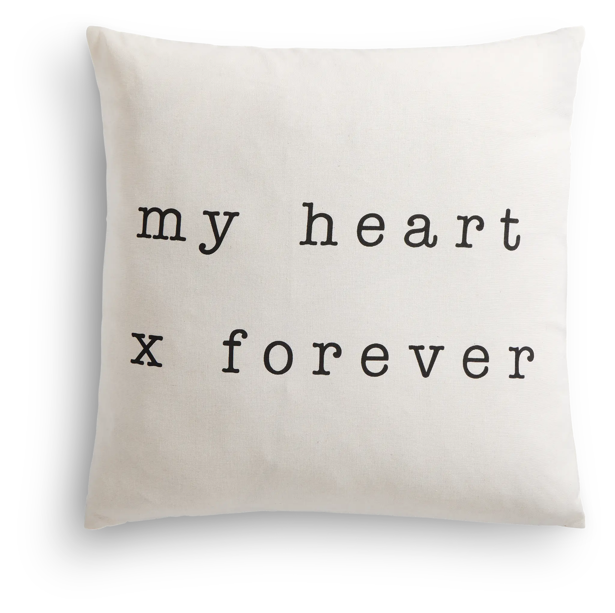Forever Ivory 22" Square Accent Pillow Forever Ivory 22" Square Accent Pillow