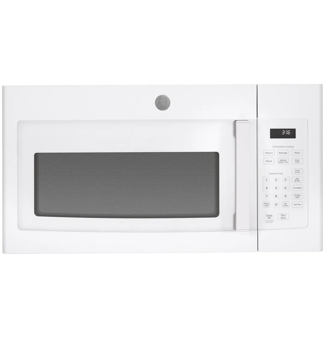 Ge 3160 Series White Over-the-range Microwave
