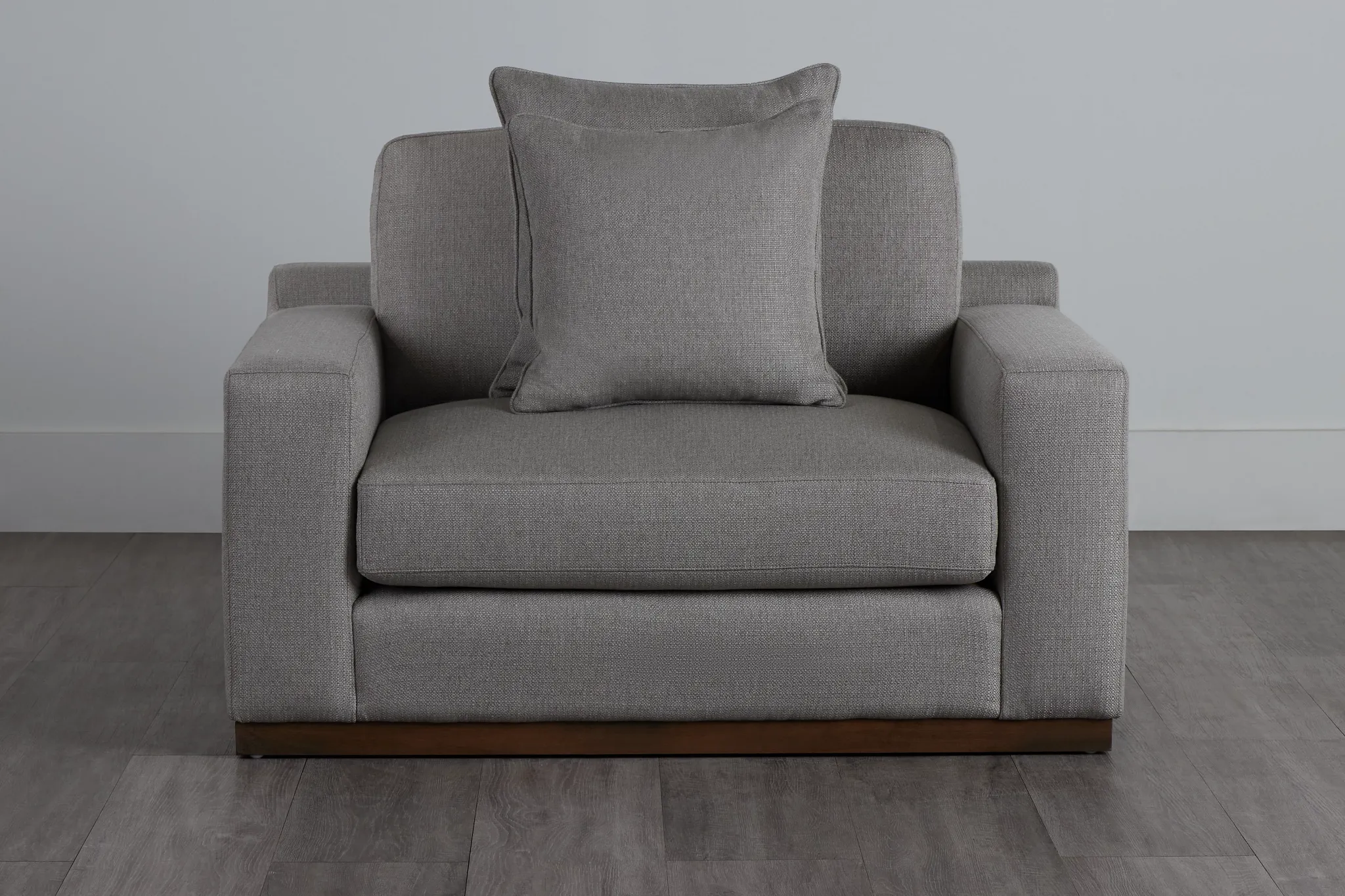 Mckenzie Light Gray Fabric Chair