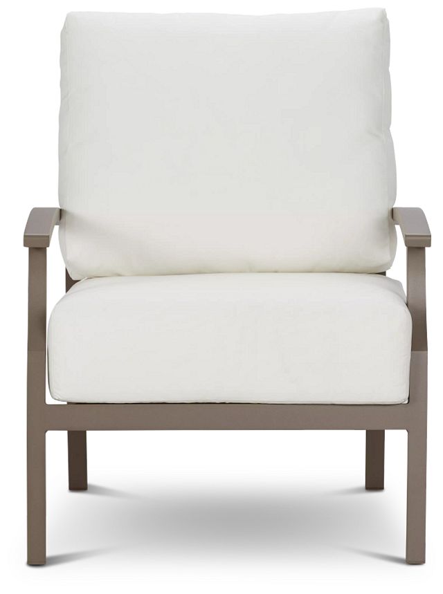 Raleigh White Aluminum Chair