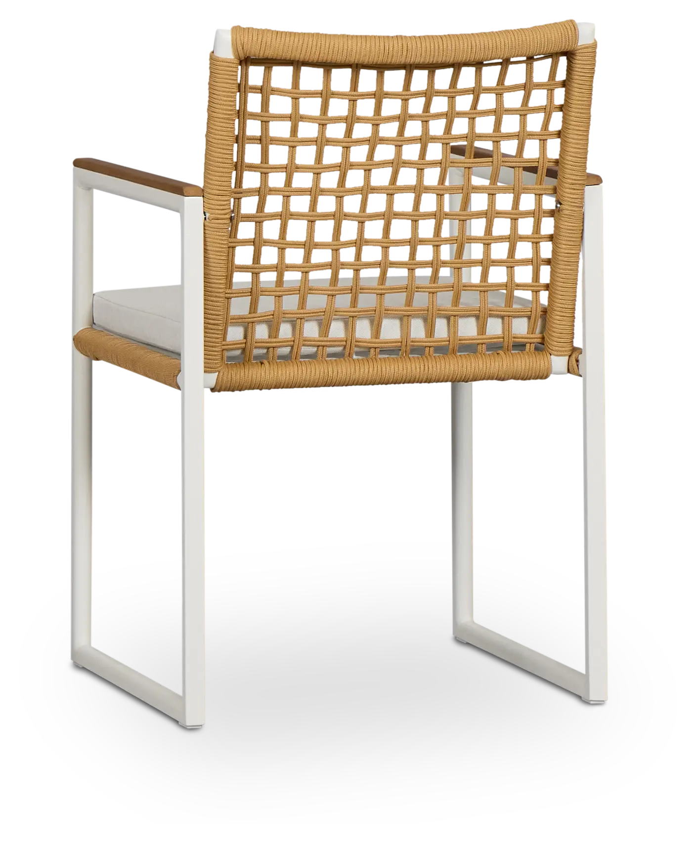 Sunrise White Teak Arm Chair Sunrise White Teak Arm Chair