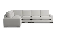 Edgewater Maguire Ivory Medium Two-arm Sectional