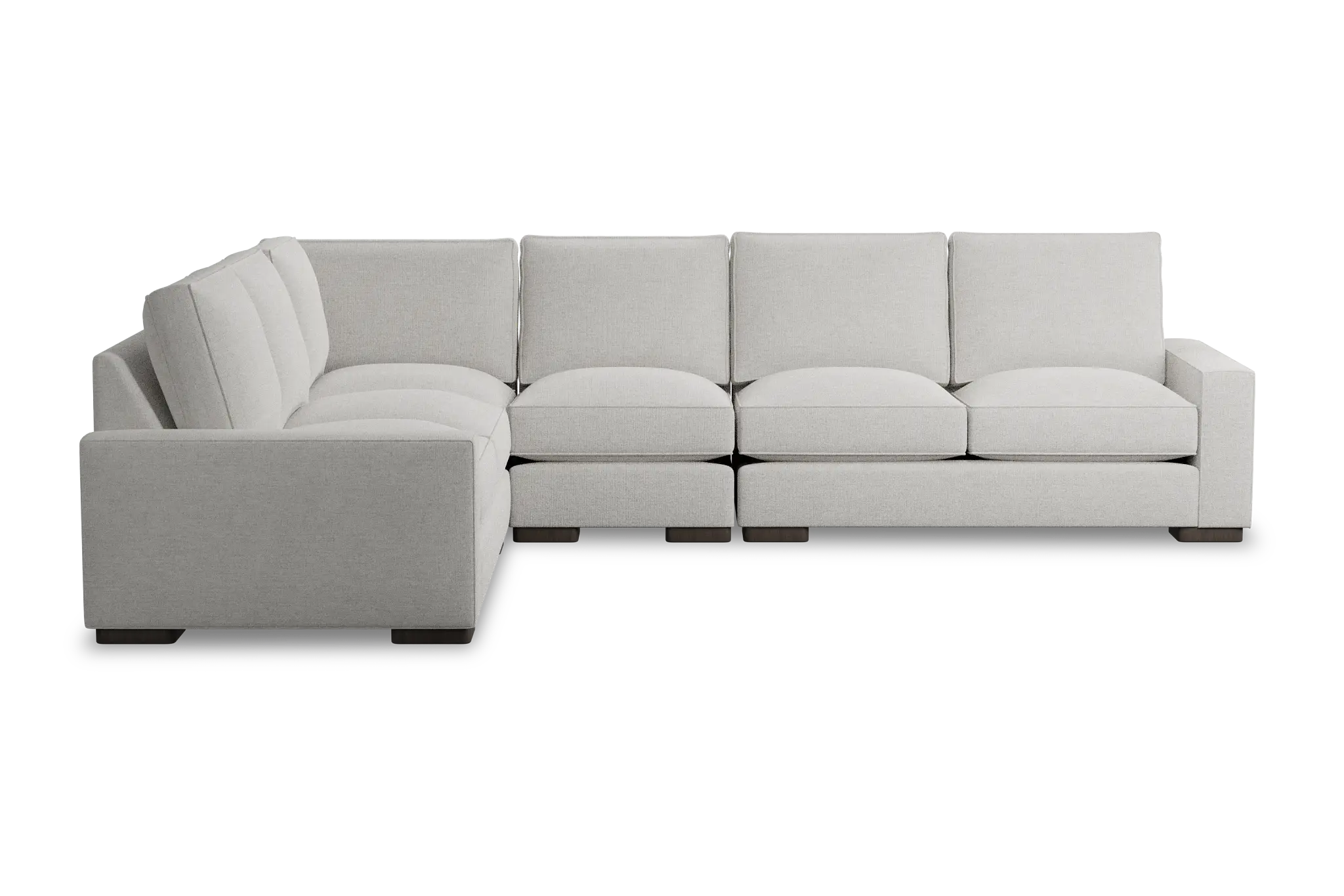 Edgewater Maguire Ivory Medium Two-arm Sectional Edgewater Maguire Ivory Medium Two-arm Sectional