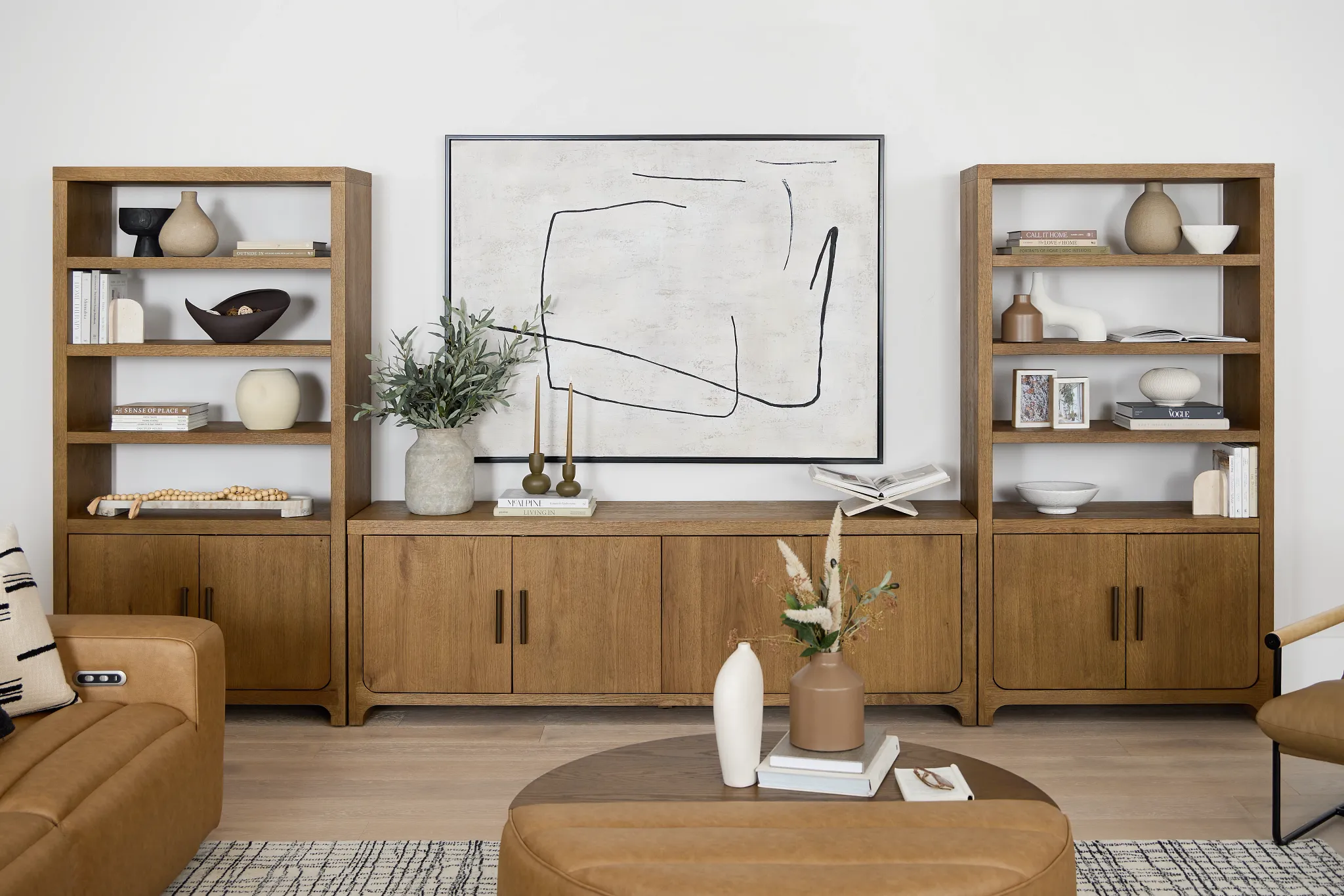 Rochester Mid Tone 84" Entertainment Wall